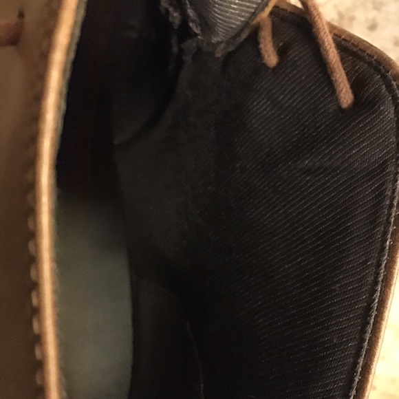 Size 10 wedge lace up booties - Picture 6 of 7